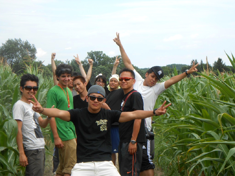 Our Maze is so much fun people came all the way from Tokyo to go through it!